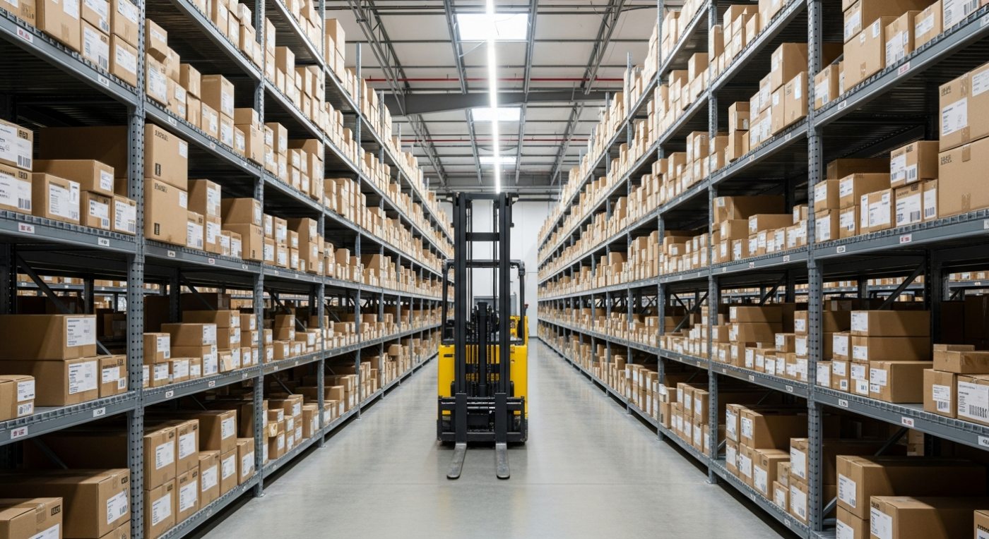 Auto parts distribution warehouse for DEF products