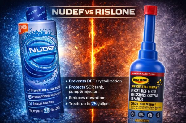 NüDef vs Rislone DEF treatment comparison